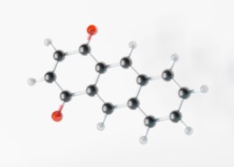 dessin d'une chaine de carbone - chimie